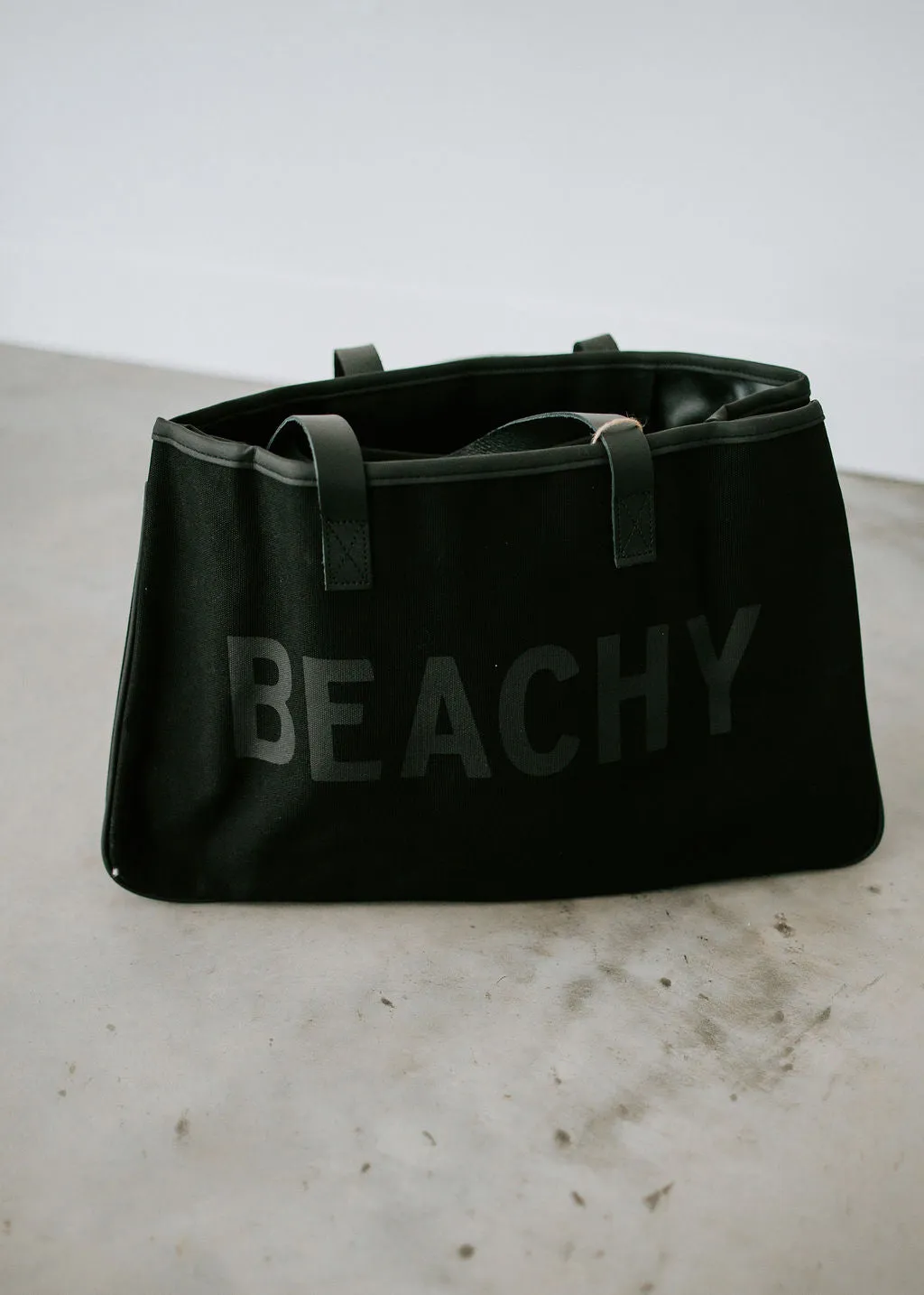 Beachy Canvas Tote Bag