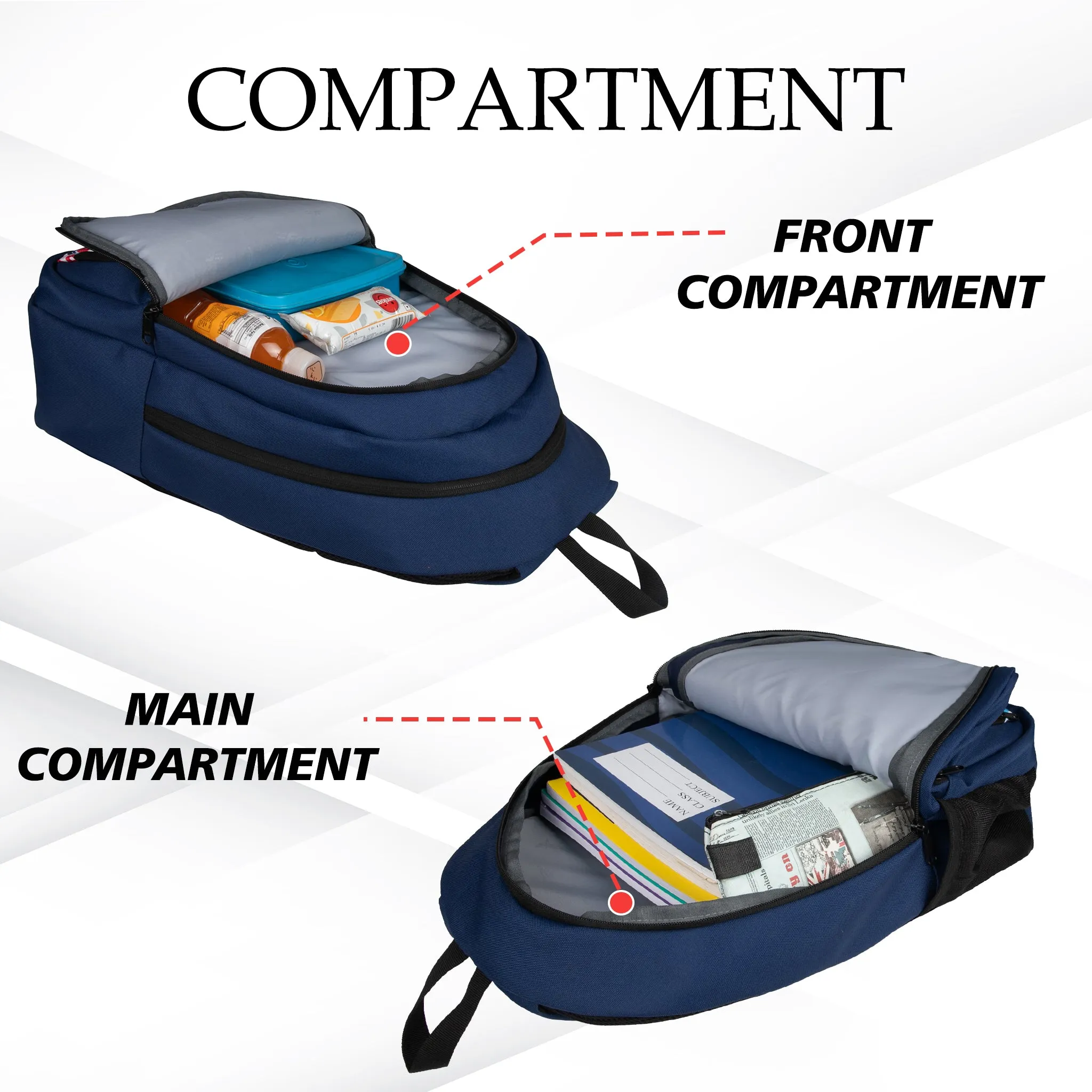 Bora 21L Navy Blue Sport Backpack