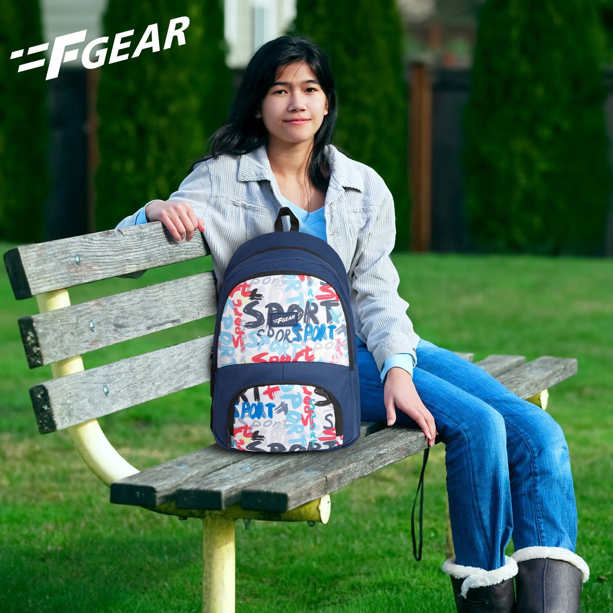 Bora 21L Navy Blue Sport Backpack