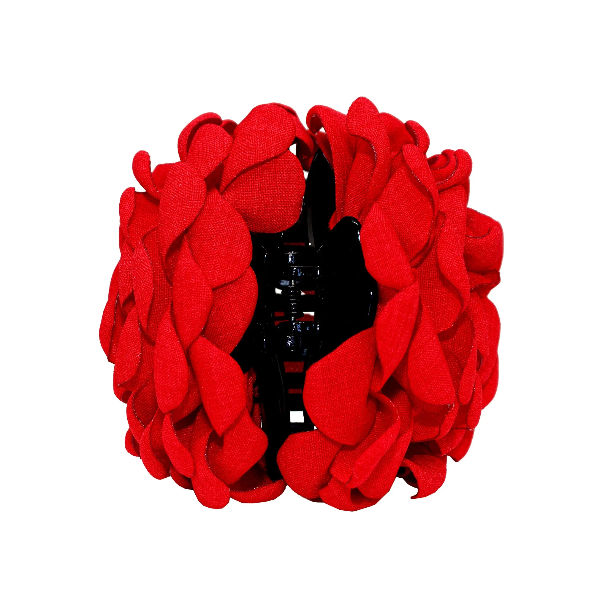 Camellia Clip in Sangria