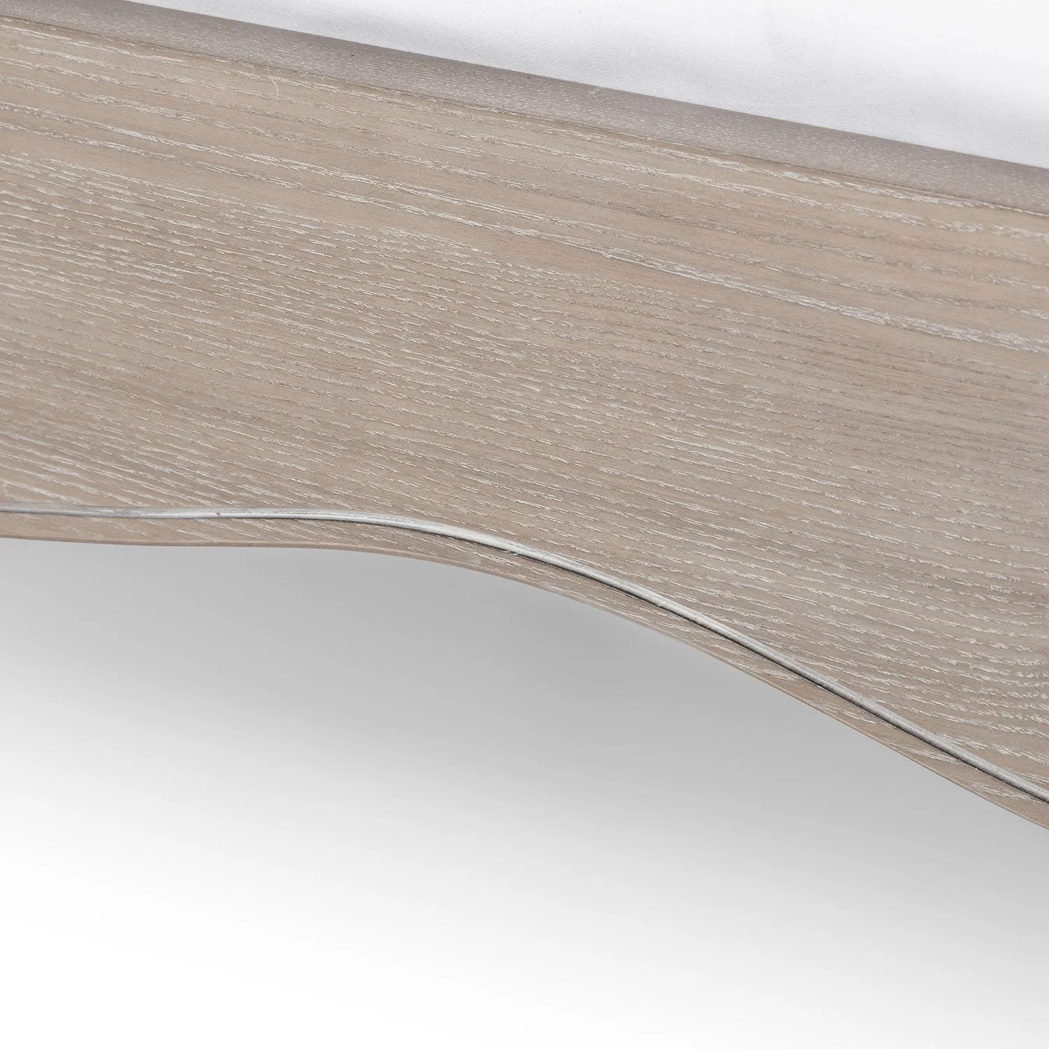Camille Upholstered Oak Effect Bed
