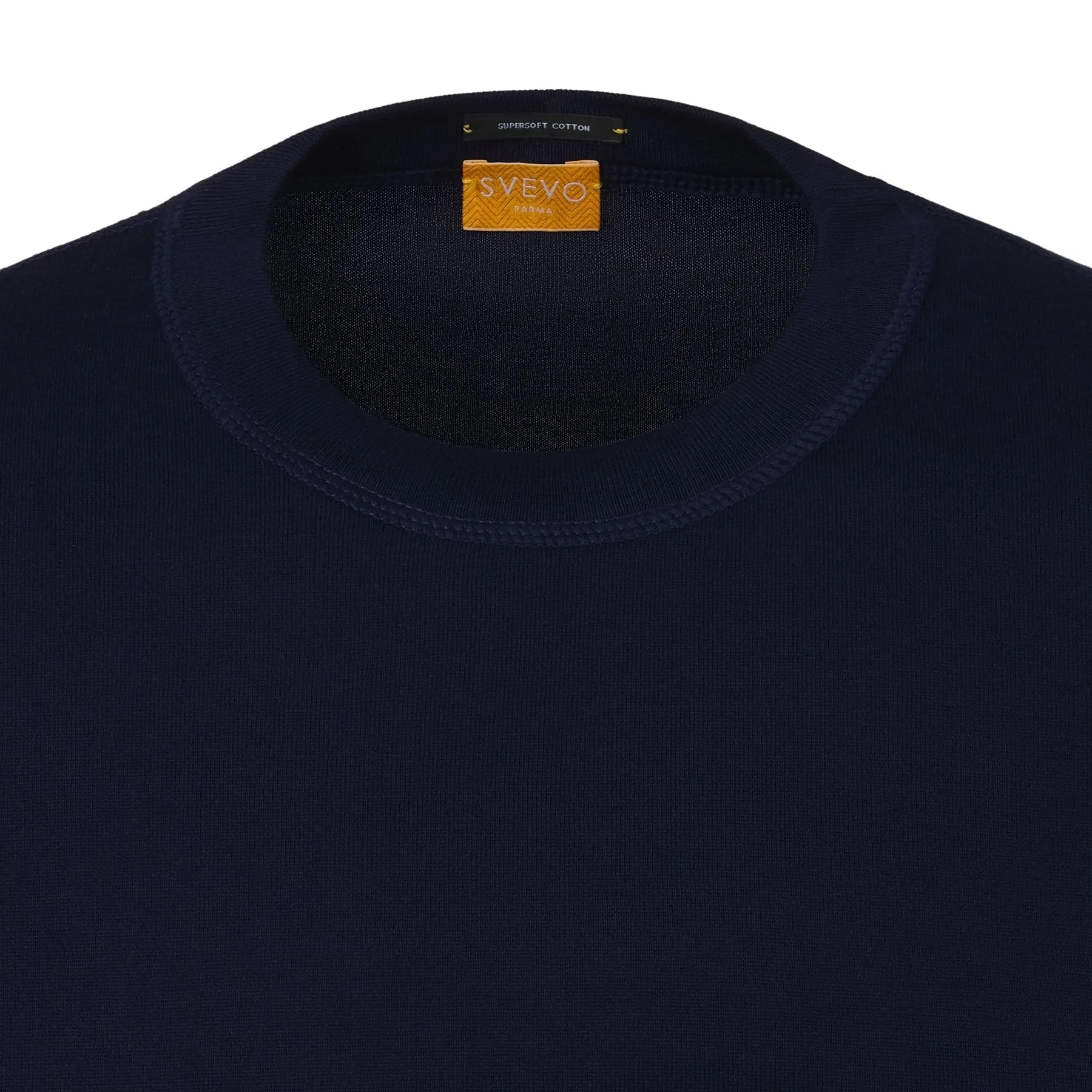 Crew-Neck Cotton T-Shirt