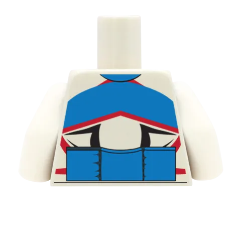 Cyclist Jersey - Custom Design Minifigure Torso