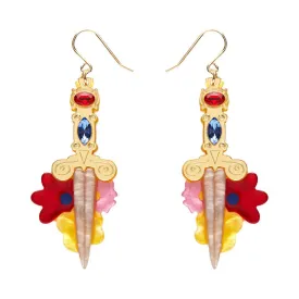 Double-Edged Delight Drop Earrings