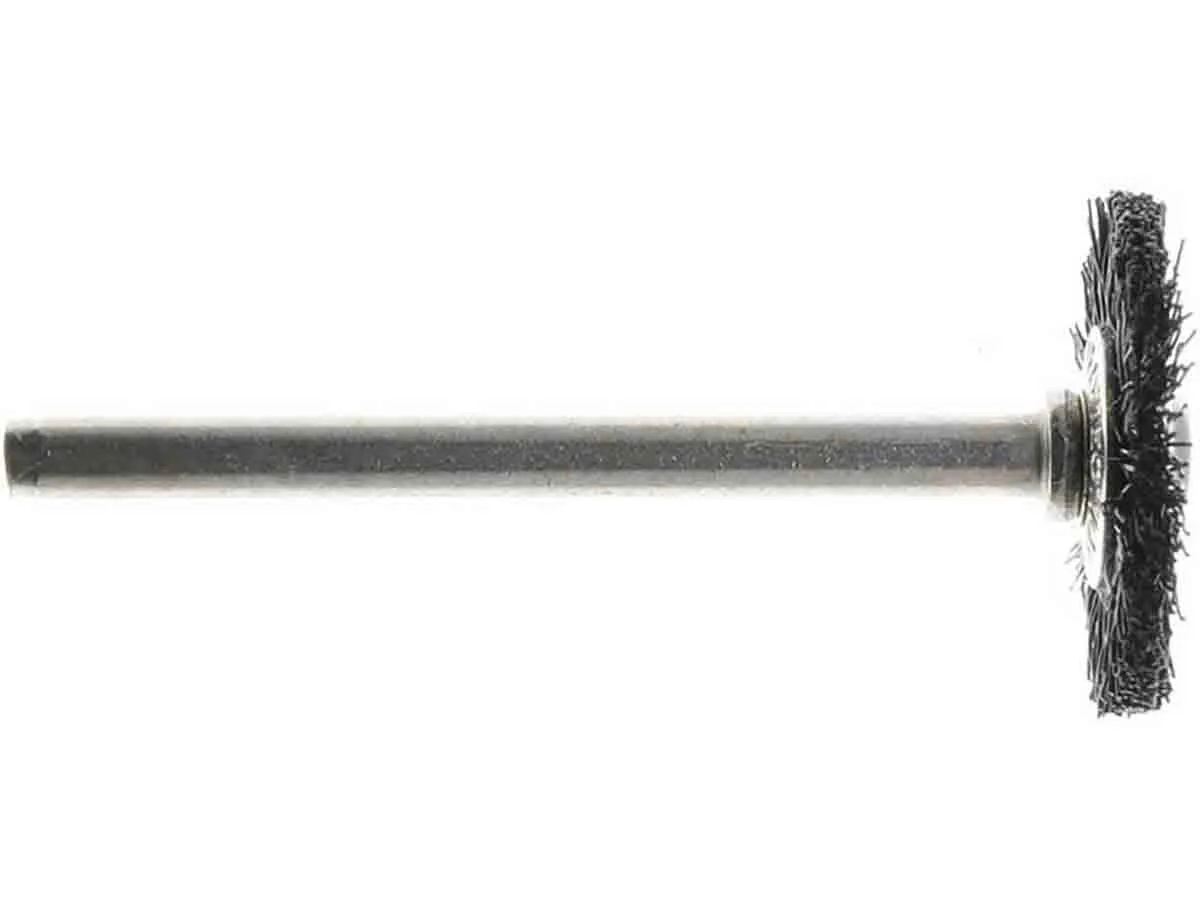 Dremel 403-02 Nylon Bristle 3/4 inch WHEEL Brush - 2pc