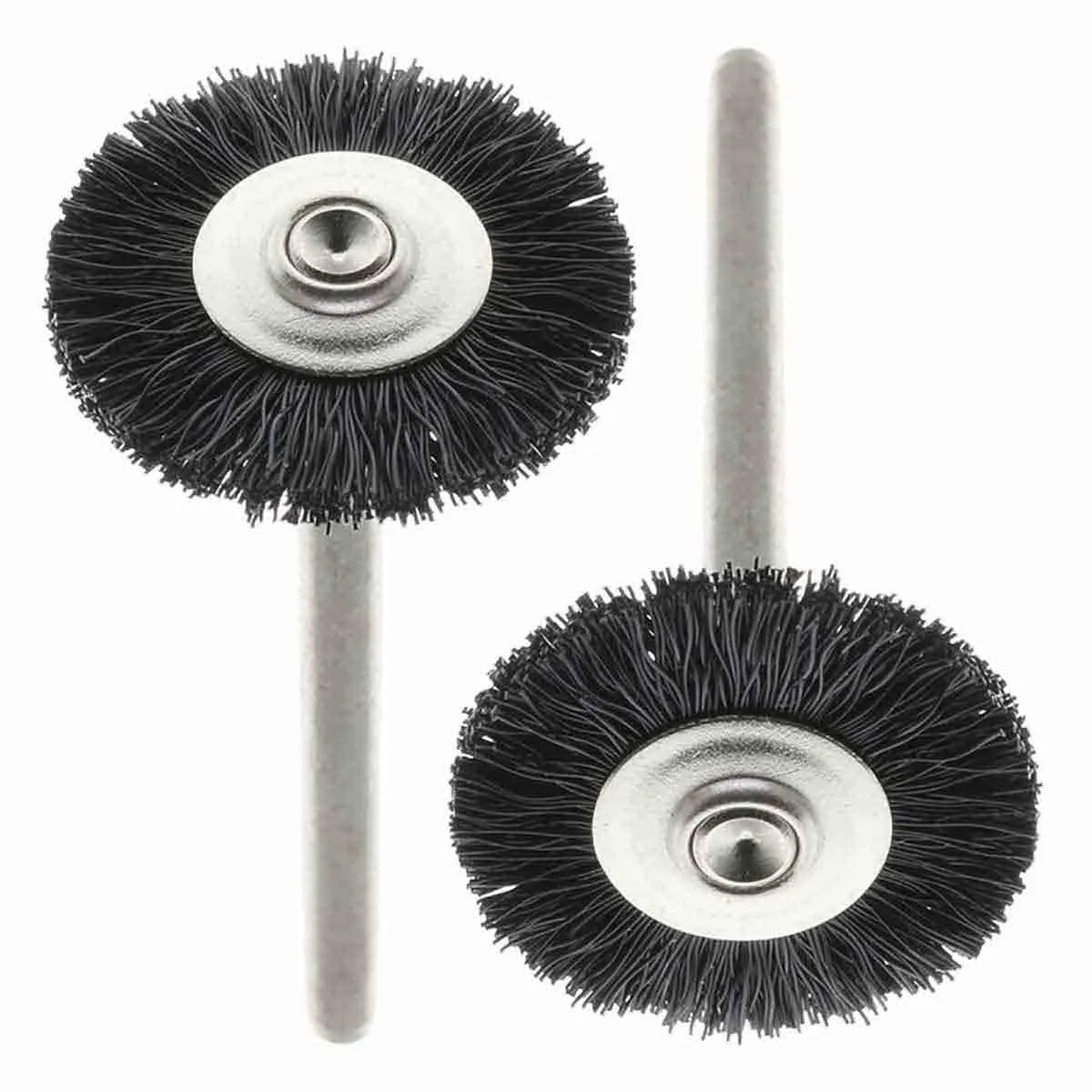 Dremel 403-02 Nylon Bristle 3/4 inch WHEEL Brush - 2pc