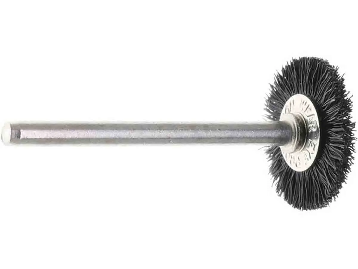 Dremel 403-02 Nylon Bristle 3/4 inch WHEEL Brush - 2pc