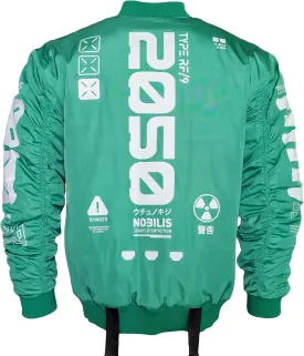 Fabric of the Universe Techwear Graphic Fashion Bomber Jacket