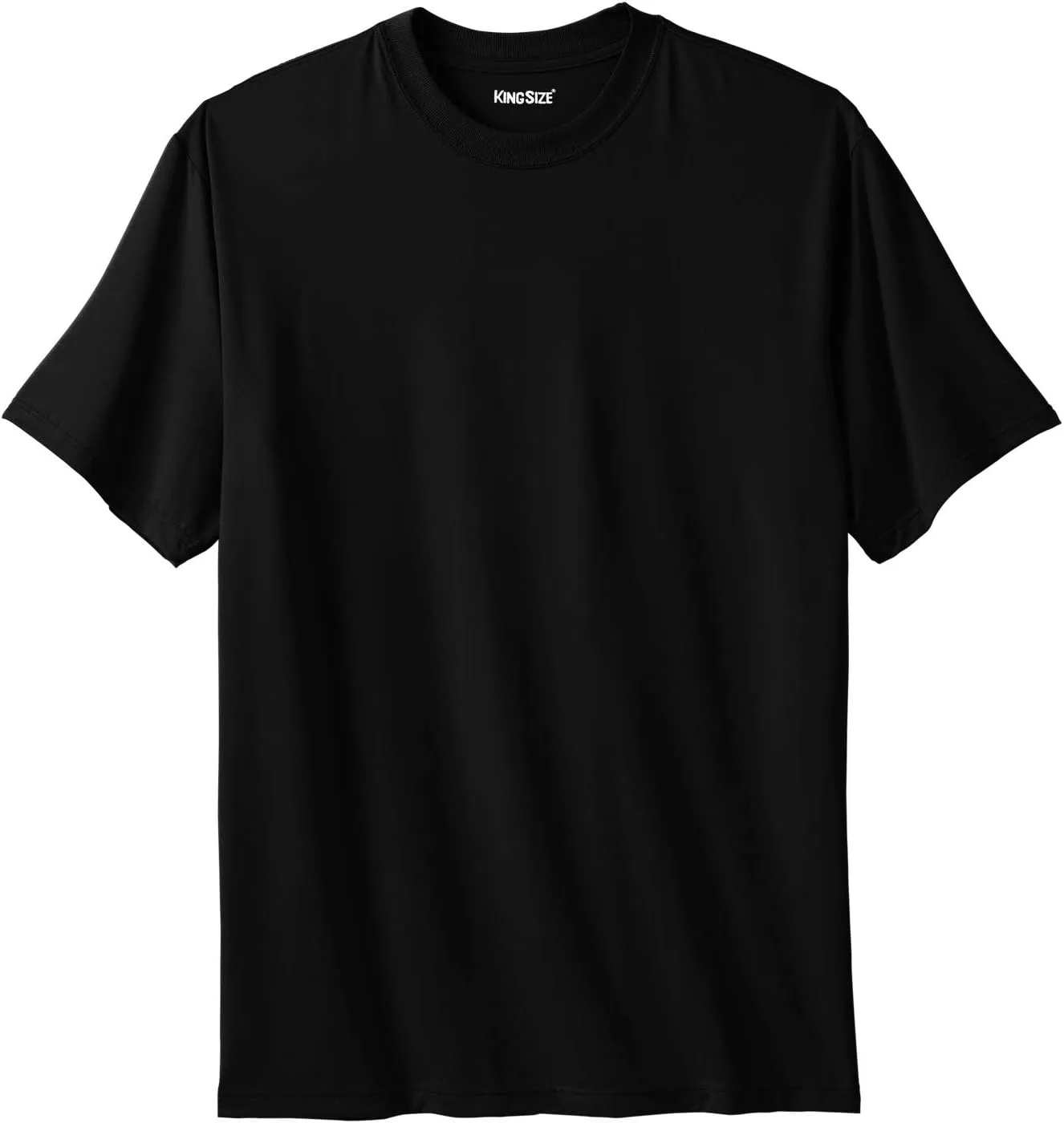 KingSize Men's Big & Tall Performance Flex Crewneck Tee