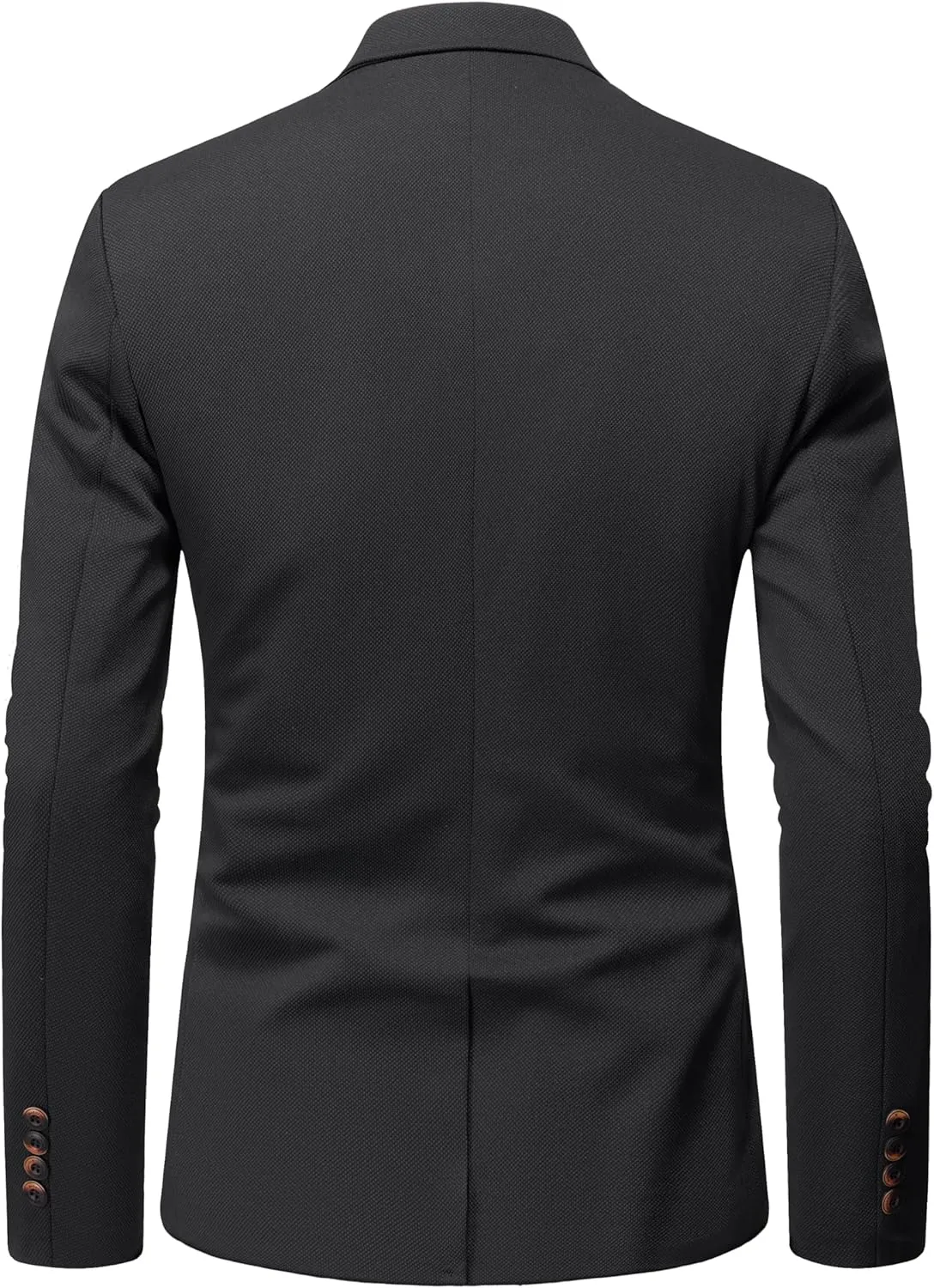 Men's Blazer Lightweight Casual Solid One Button Slim Fit Sport Coat