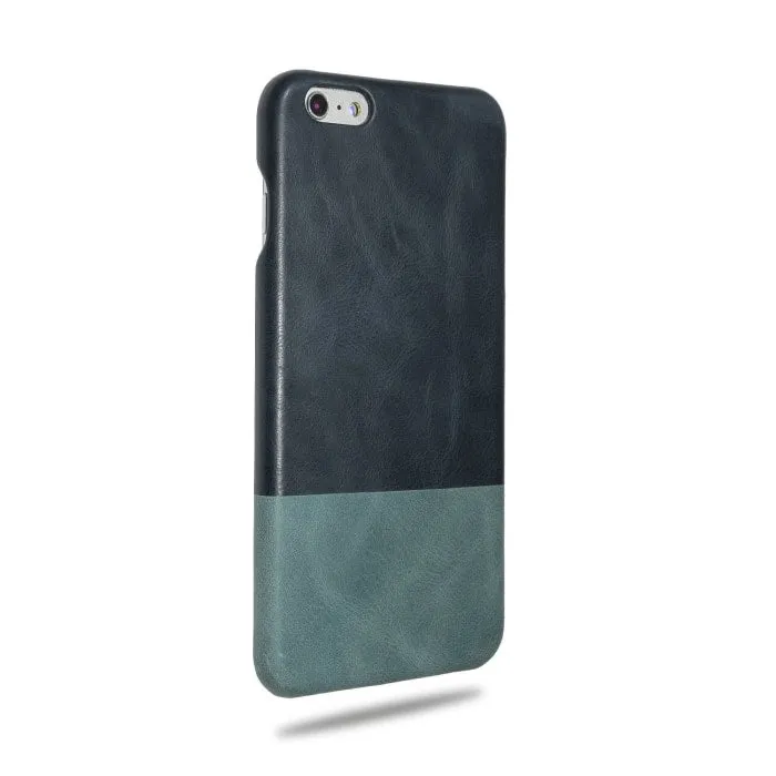 Peacock Blue & Ocean Blue iPhone 6 Plus / iPhone 6s Plus Leather Case