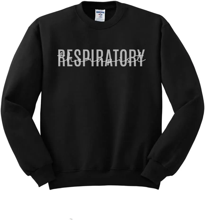 TeesAndTankYou Respiratory Therapist Sweatshirt Unisex
