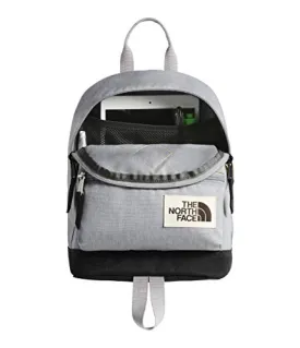 The North Face Mini Mini Berkeley, Mid Grey Light Heather/TNF Black Heather, OS