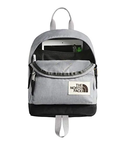 The North Face Mini Mini Berkeley, Mid Grey Light Heather/TNF Black Heather, OS