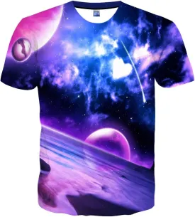 Unisex 3D Graphic Print Shirts for Mens Women Casual Short Sleeve Tee Shirts Top