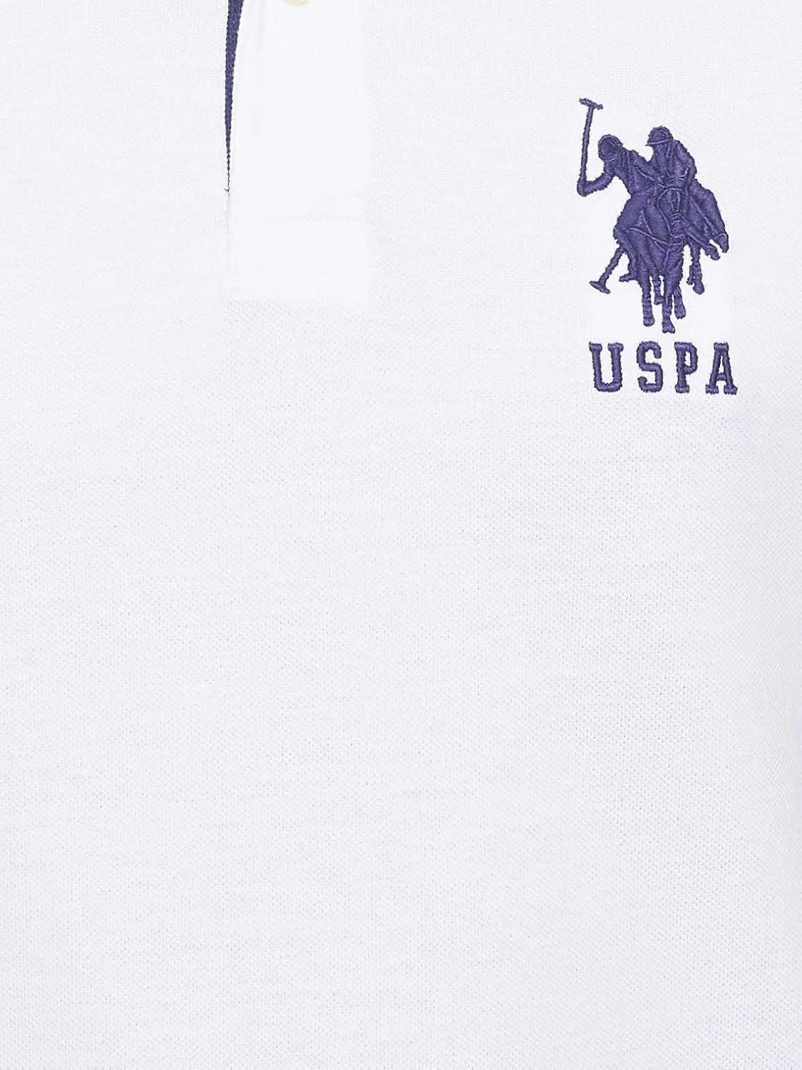 U.S. Polo Assn. Men's Short-Sleeve Polo Shirt with Applique, Casual Summer Slim Fit Polo Shirt with Contrast Color
